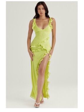 green emerald velvet dress Belle Off Shoulder Lace Gown - Vintage Lace